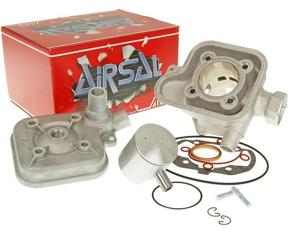 Zylinder 70ccm AIRSAL Alu Sport fr Peugeot liegend LC