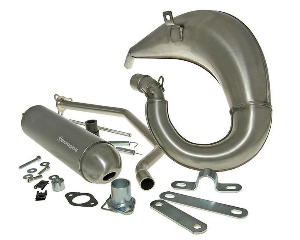 Auspuff TECNIGAS E-Nox Steel fr CPI SM 50, SX 50