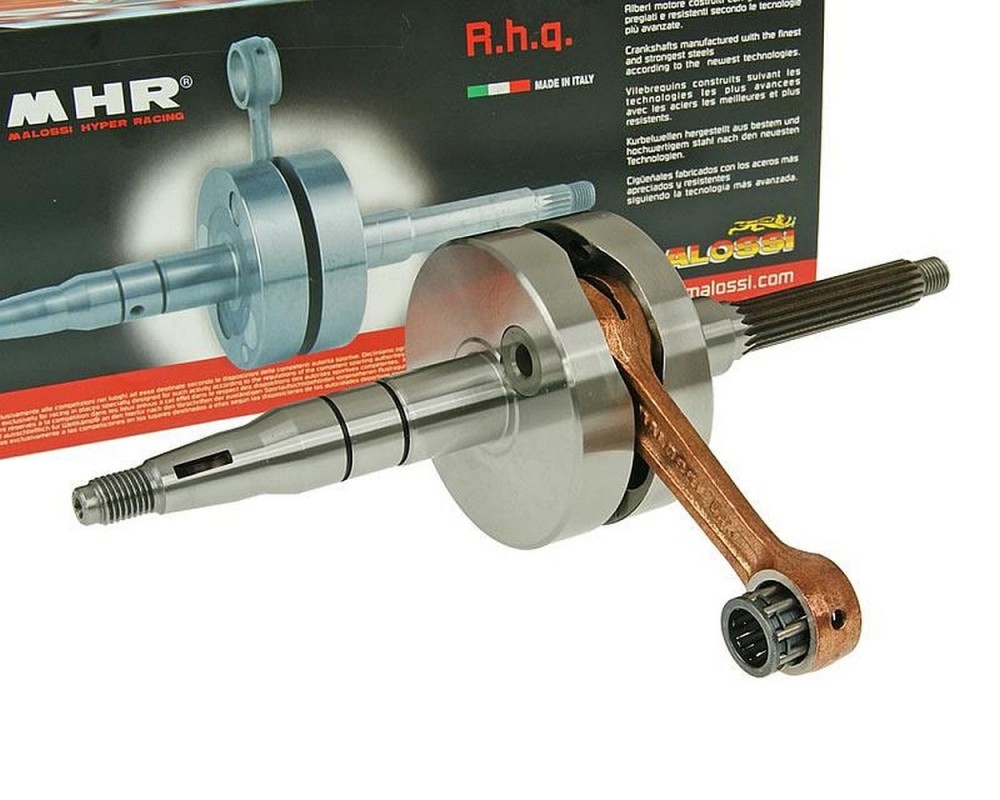 Kurbelwelle MALOSSI MHR-RHQ Minarelli 80mm / 10mm